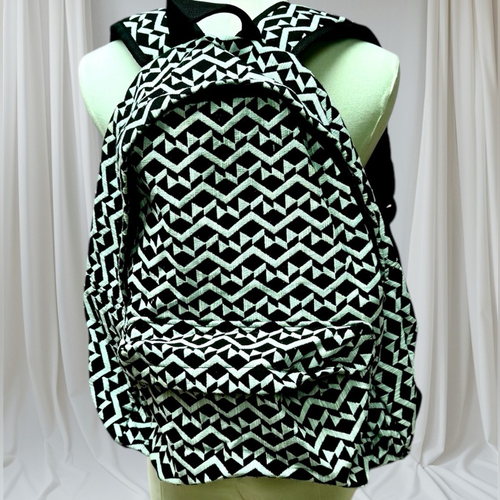 Patterned backpack